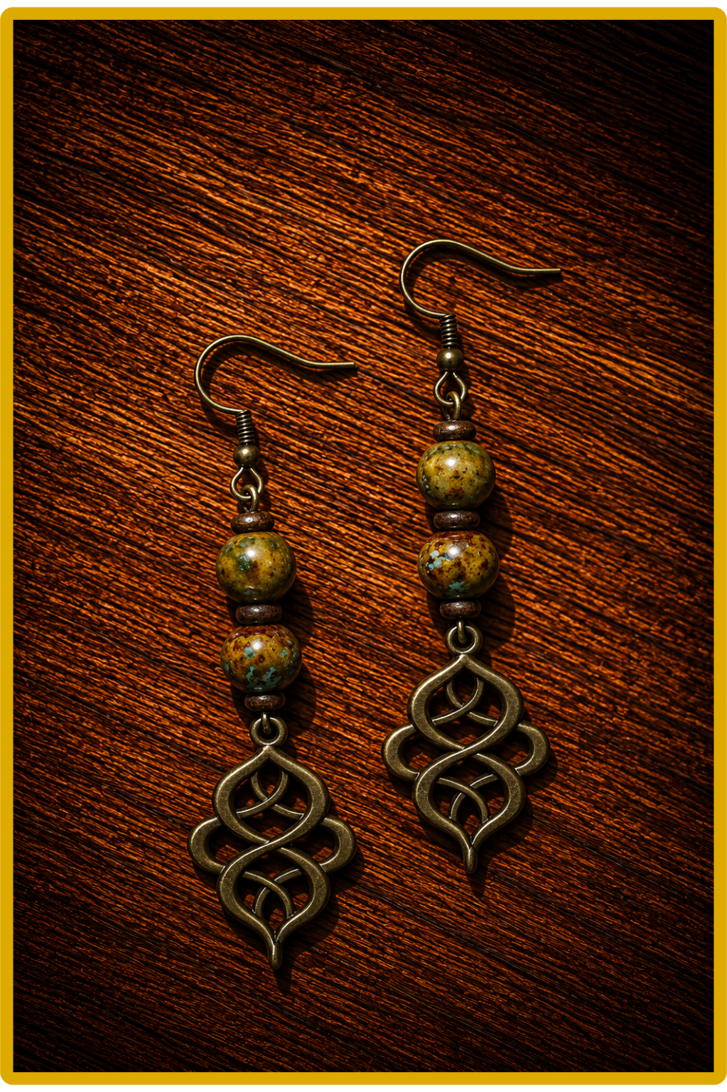 Boucles d'oreilles "Gaïa"