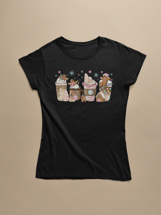 CAFÉ PAIN D'ÉPICE - TSHIRT COUPE FÉMININE, UNISEXE