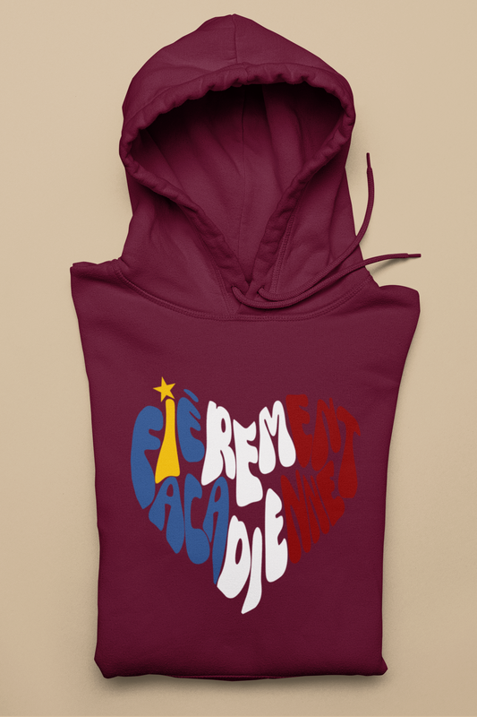 FIÈREMENT ACADIENNE   HOODIE UNISEXE