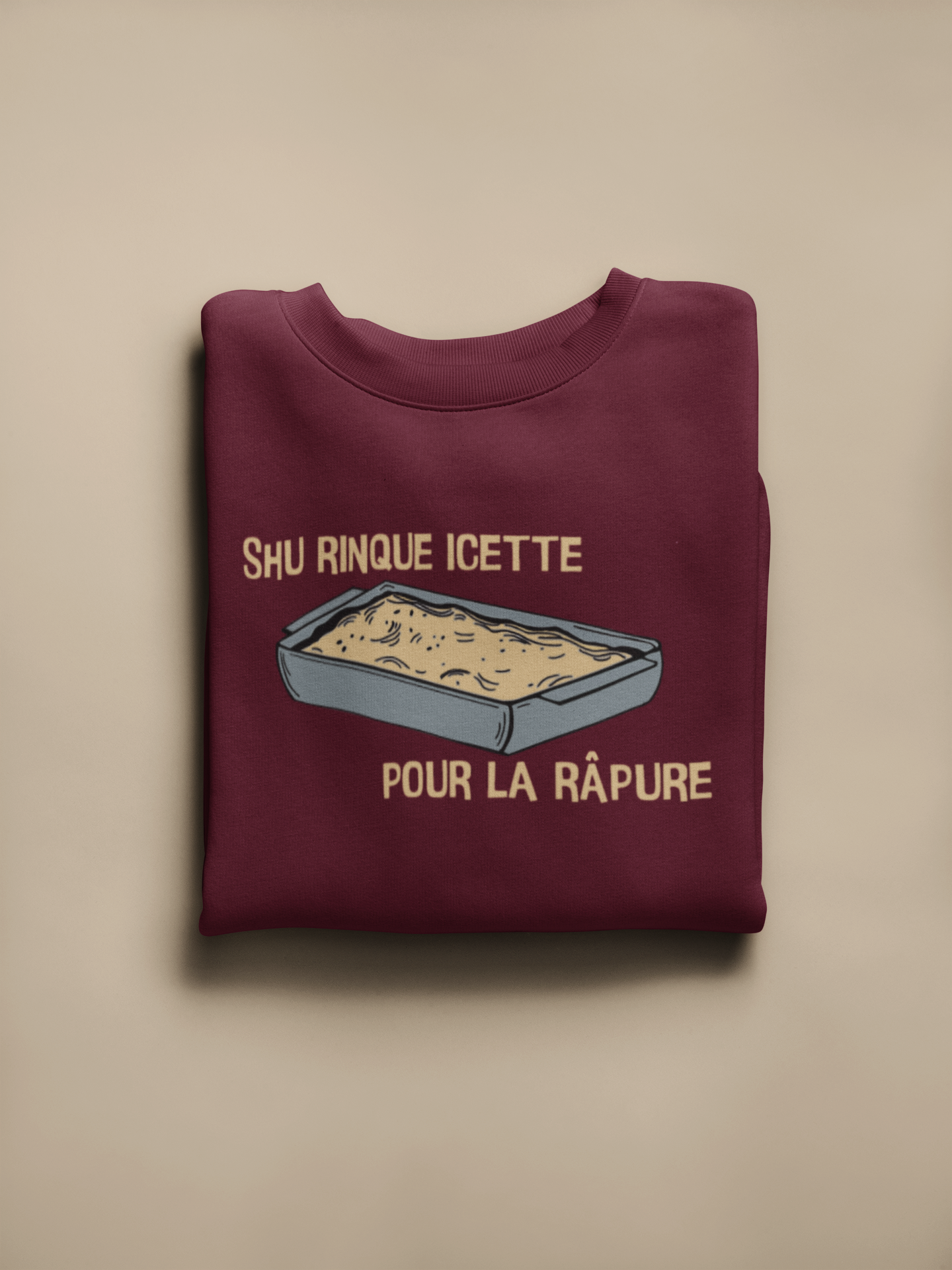 SHU RINQUE ICETTE POUR LA RÂPURE     SWEATSHIRT UNISEXE