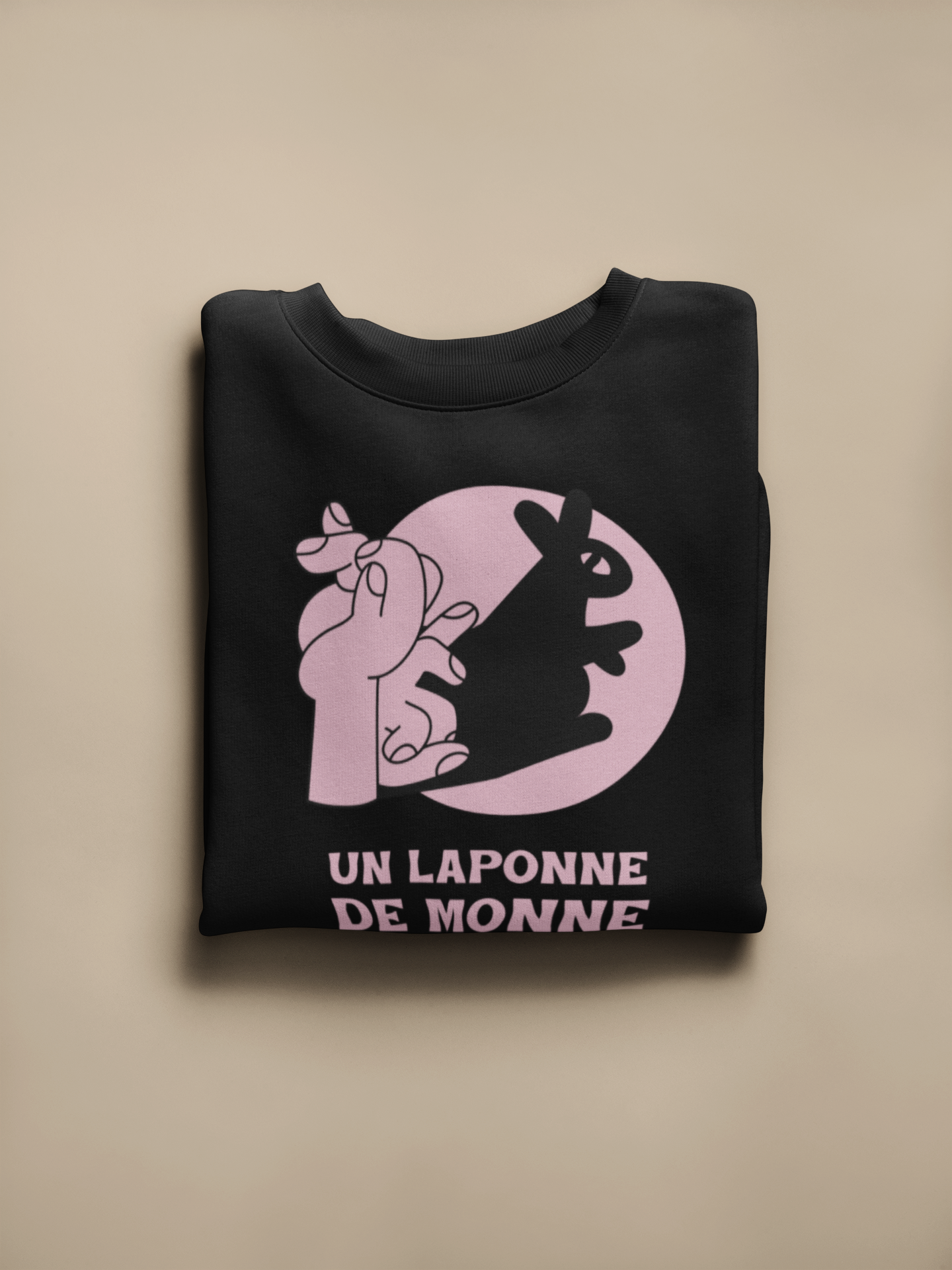 UN LAPONNE DE MONNE - SWEATSHIRT UNISEX