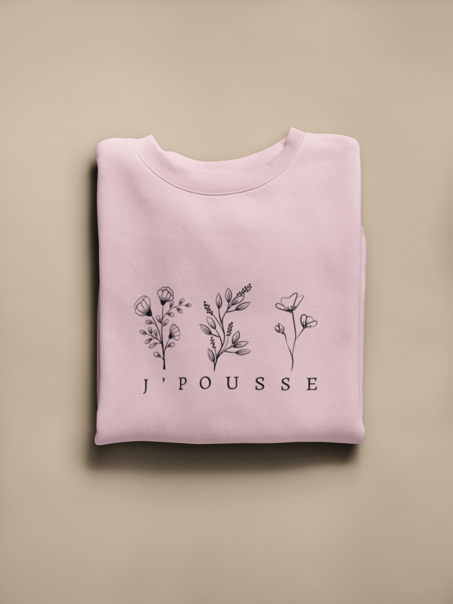 J'POUSSE -  SWEATSHIRT UNISEXE