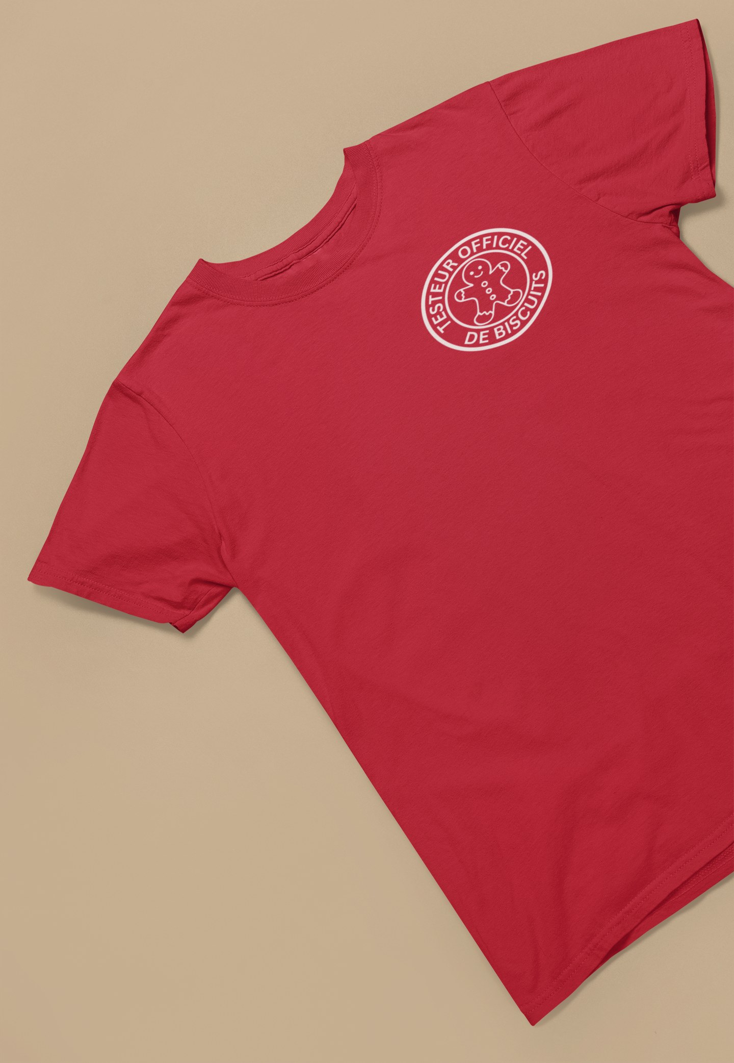 TESTEUR OFFICIEL DE BISCUITS - CHANDAIL UNISEXE