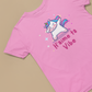 H'AIME TA VIBE, LICORNE - T-SHIRT UNISEXE