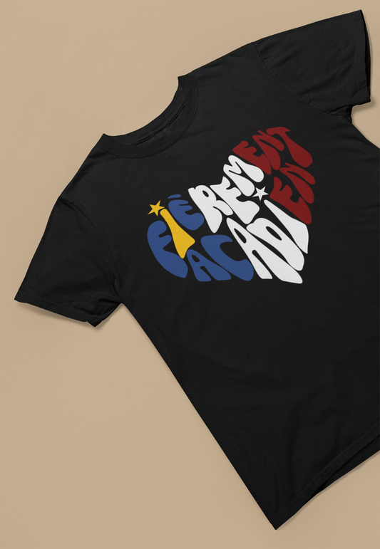 FIÈREMENT ACADIEN    T-SHIRT UNISEXE