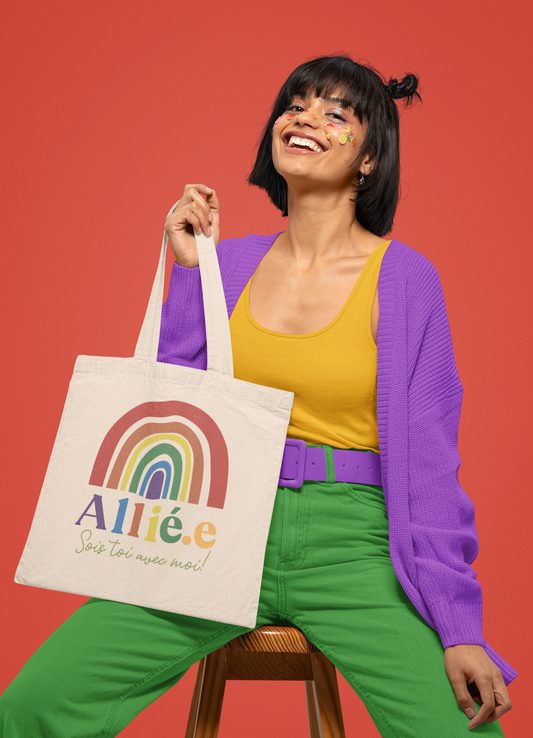 Allié , sois toi avec moi !  Tote Bag