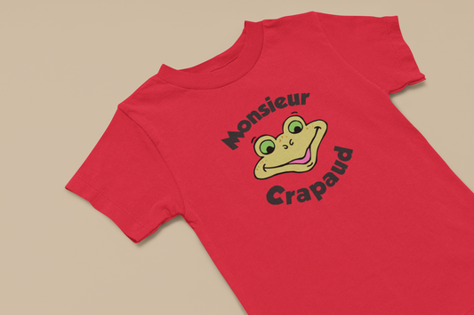 MONSIEUR CRAPAUD - T-SHIRT ENFANT