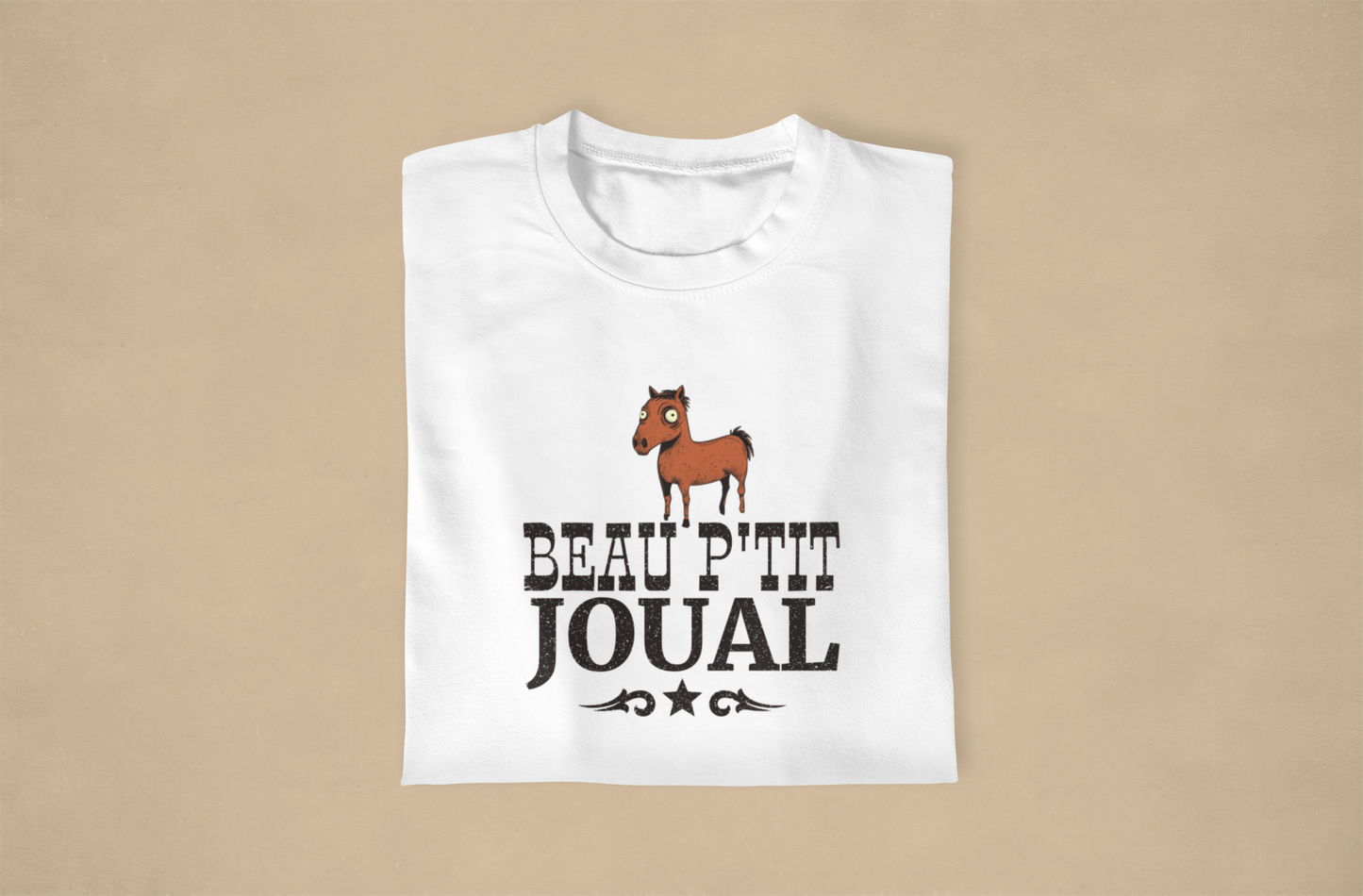 BEAU P'TIT JOUAL - TSHIRT COUPE FÉMININE, UNISEXE