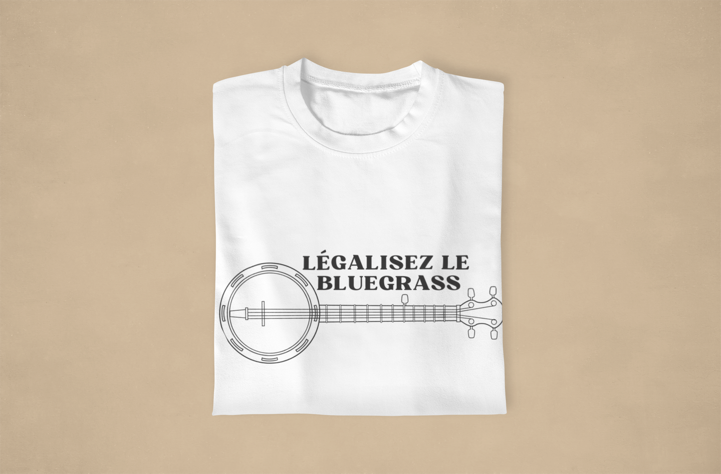 LÉGALISEZ LE BLUEGRASS - TSHIRT COUPE FÉMININE, UNISEXE