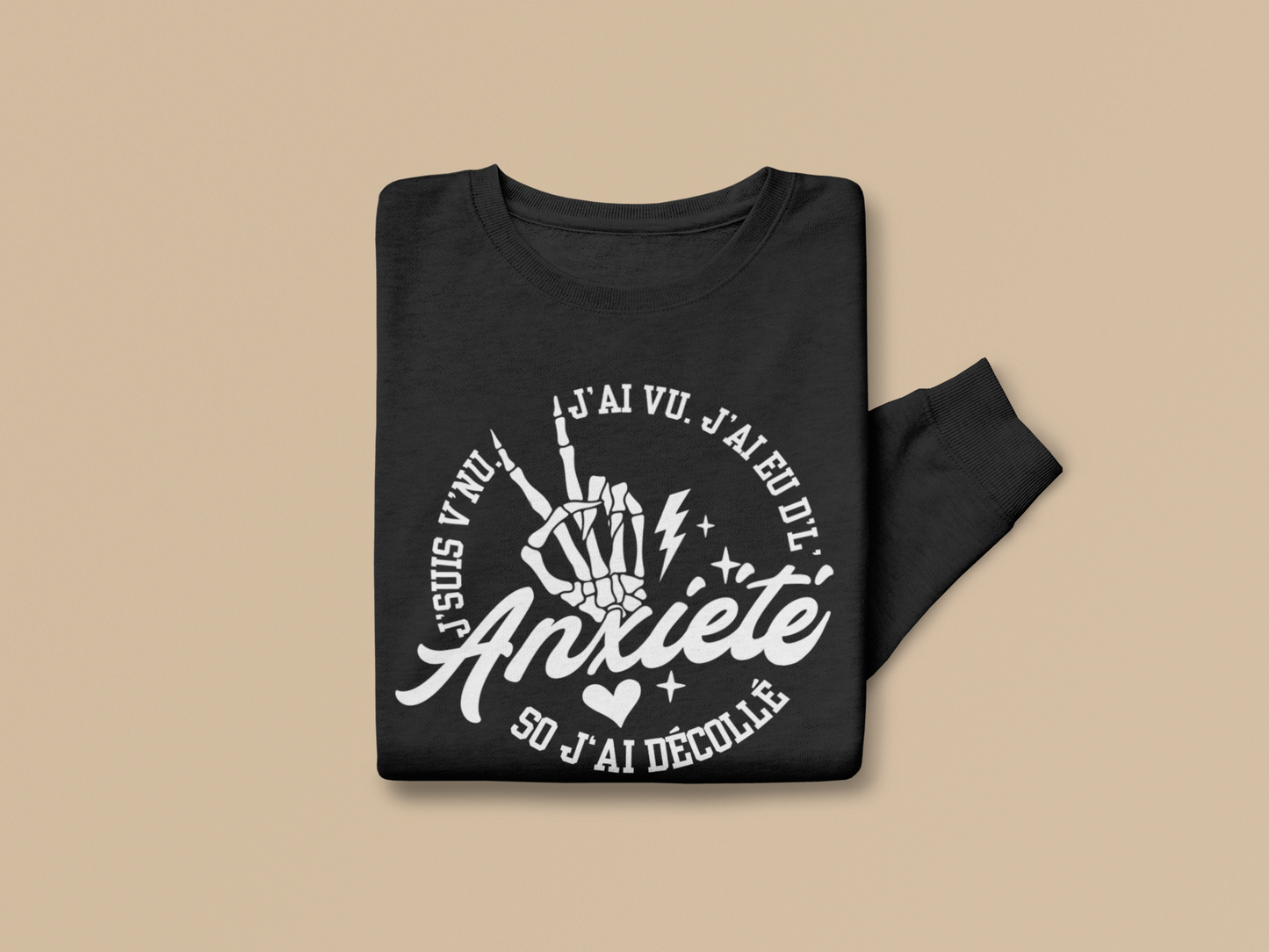 ANXIÉTÉ - SWEATSHIRT UNISEXE