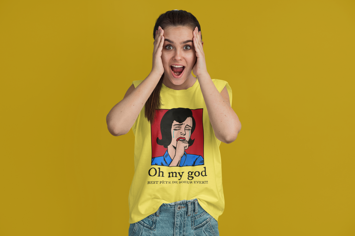 OH MY GOD, BEST PÈTE DE SOEUR EVER!!!  T-SHIRT UNISEXE