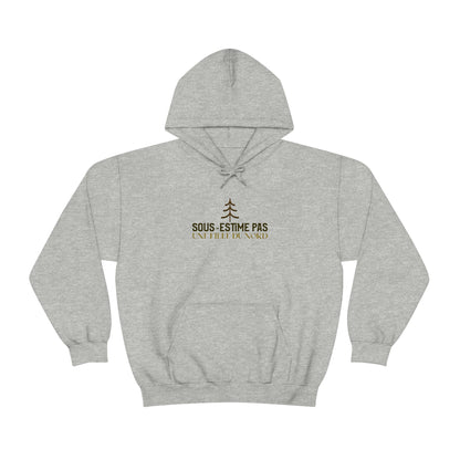 SOUS-ESTIME PAS UNE FILLE DU NORD    HOODIE - UNISEX