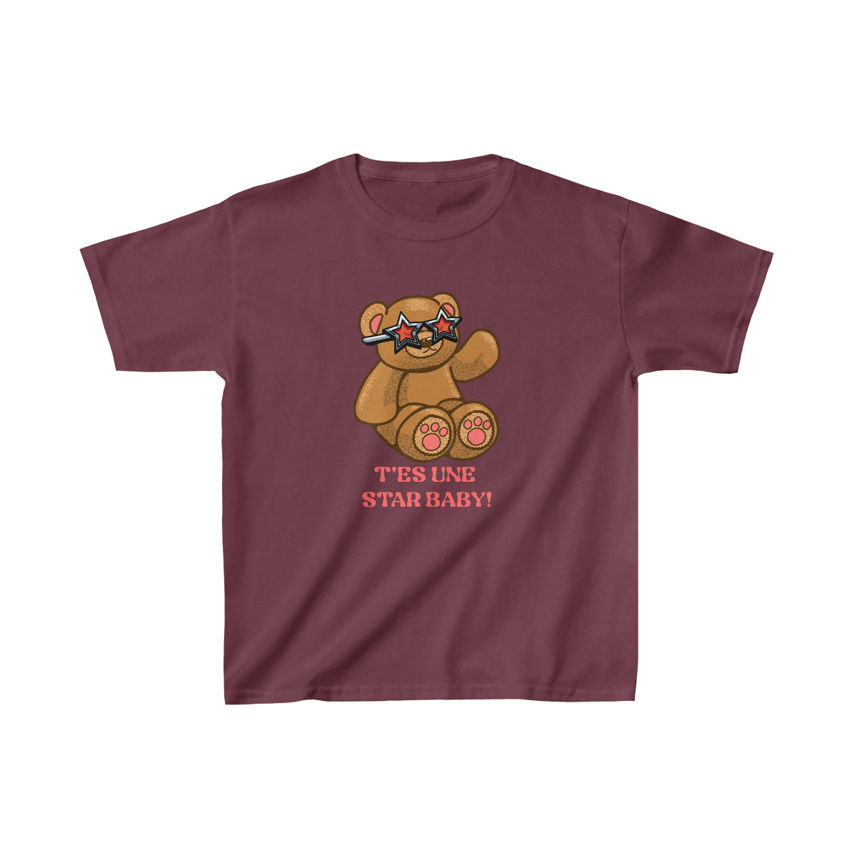 T'ES UNE STAR BABY   T-SHIRT ENFANT