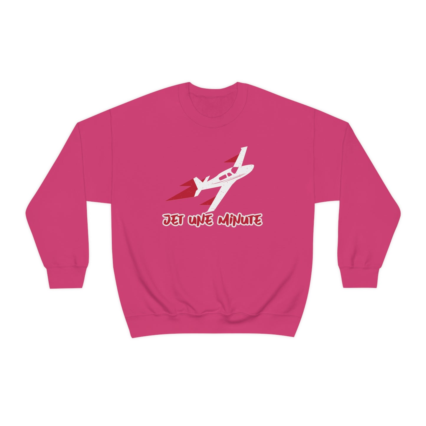 JET UNE MINUTE  SWEATSHIRT UNISEXE