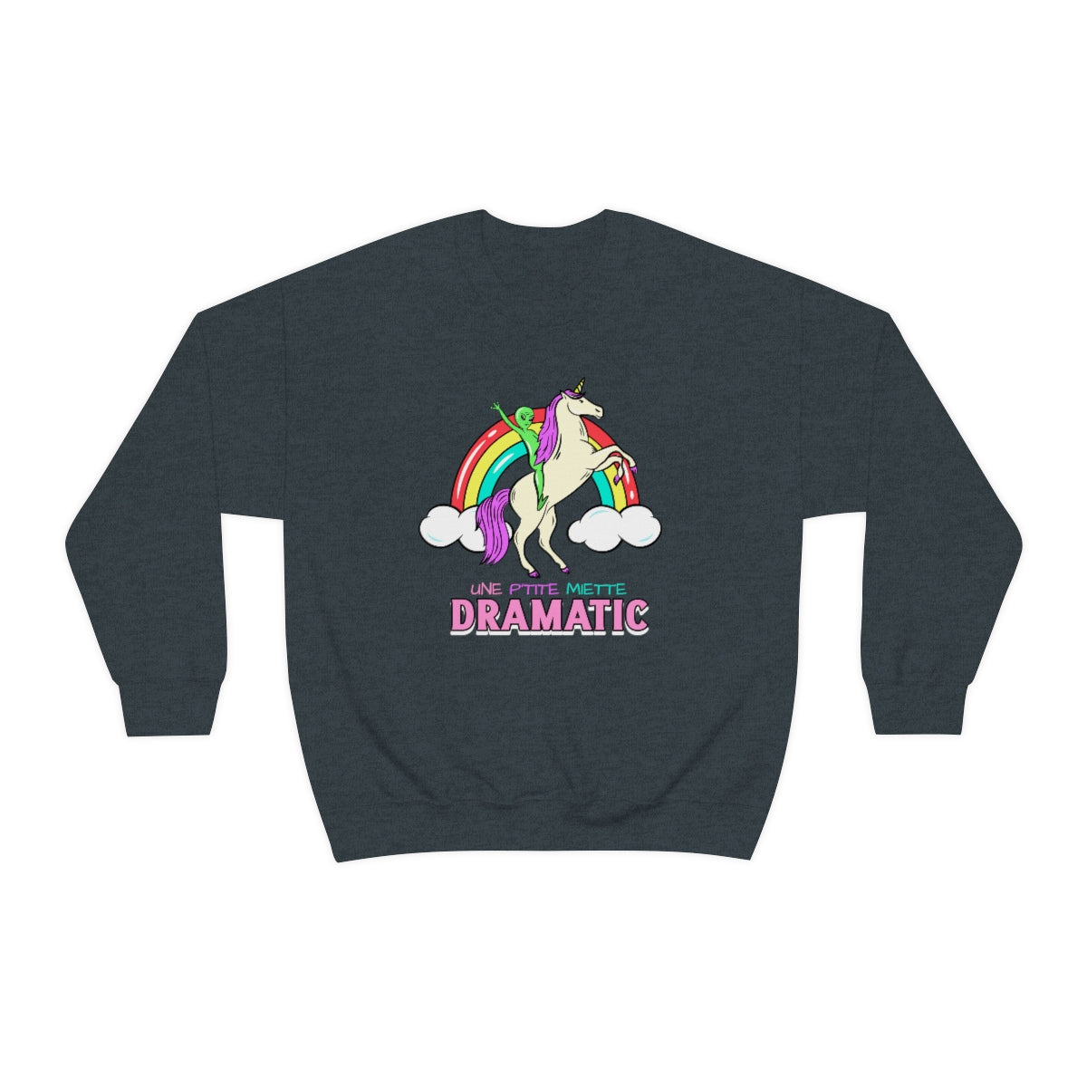 UNE P'TITE MIETTE DRAMATIC - SWEATSHIRT UNISEX