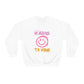 H'AIME TA VIBE    SWEATSHIRT UNISEXE