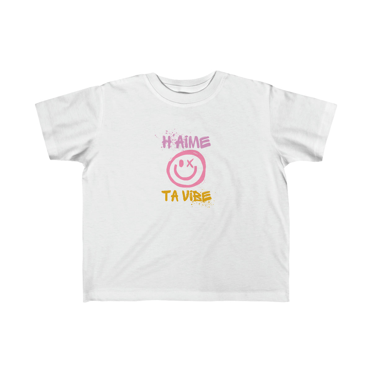 H'AIME TA VIBE    T-SHIRT POUR ENFANT