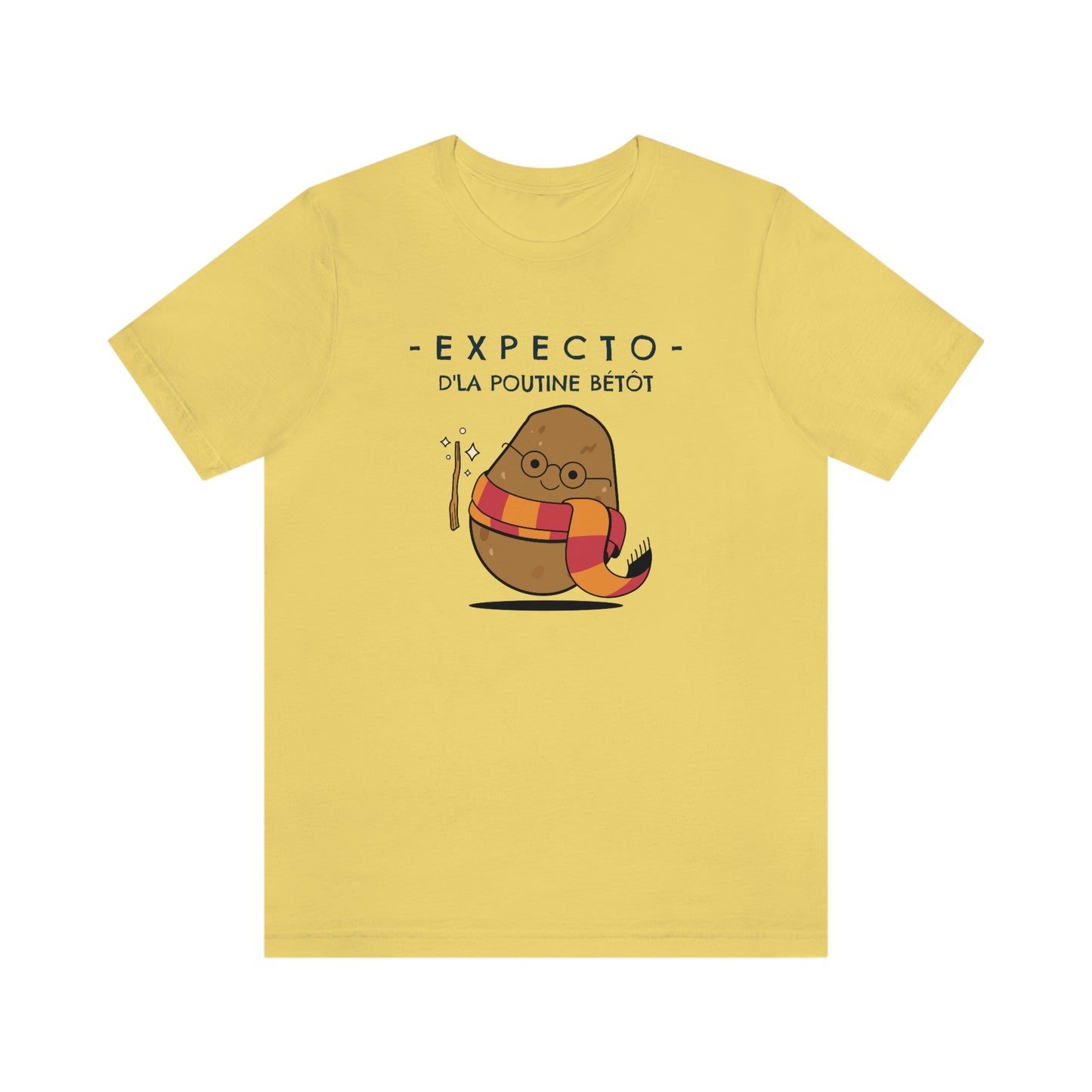 Expecto d'la poutine bétôt   T-SHIRT UNISEX