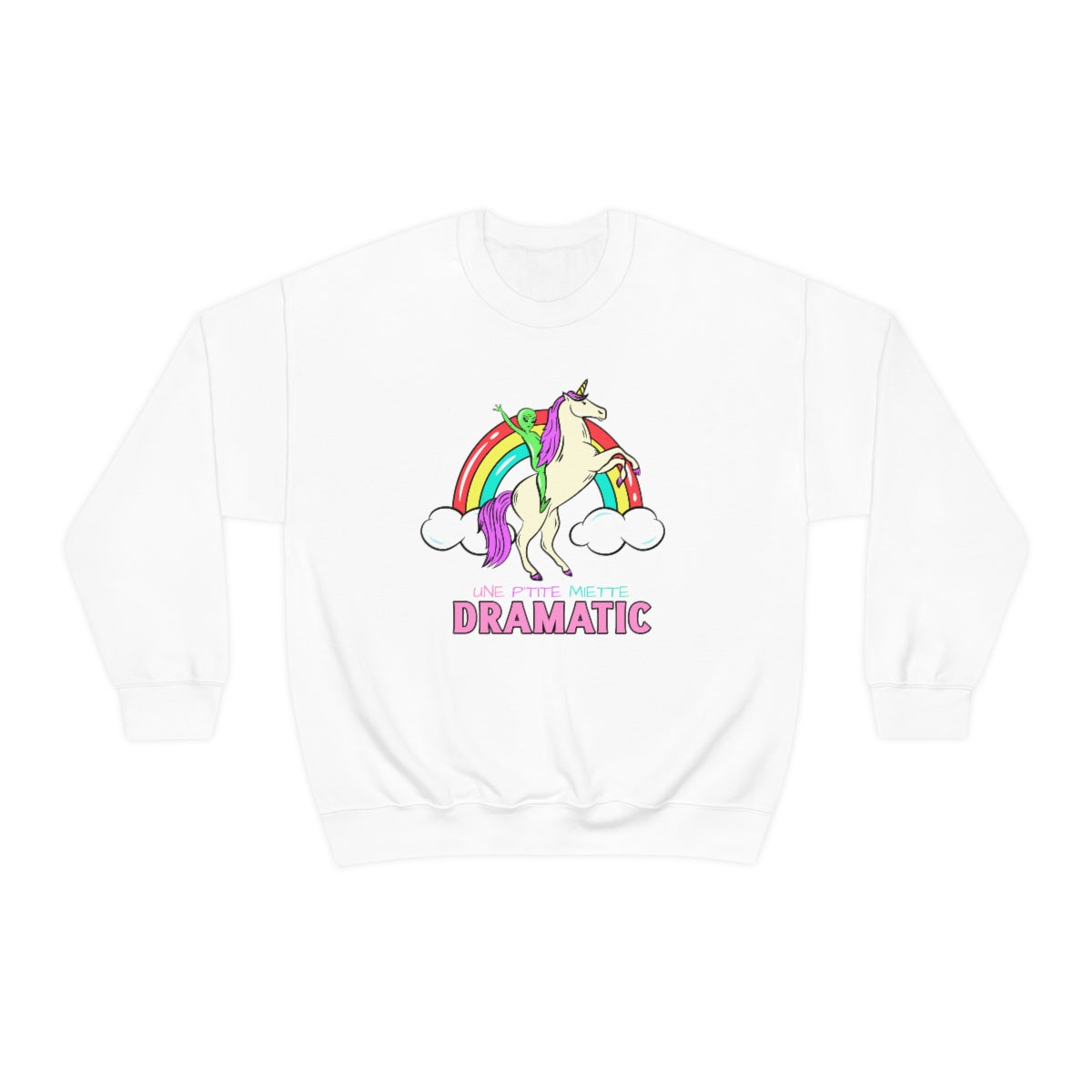 UNE P'TITE MIETTE DRAMATIC - SWEATSHIRT UNISEX