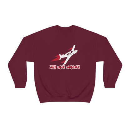 JET UNE MINUTE  SWEATSHIRT UNISEXE