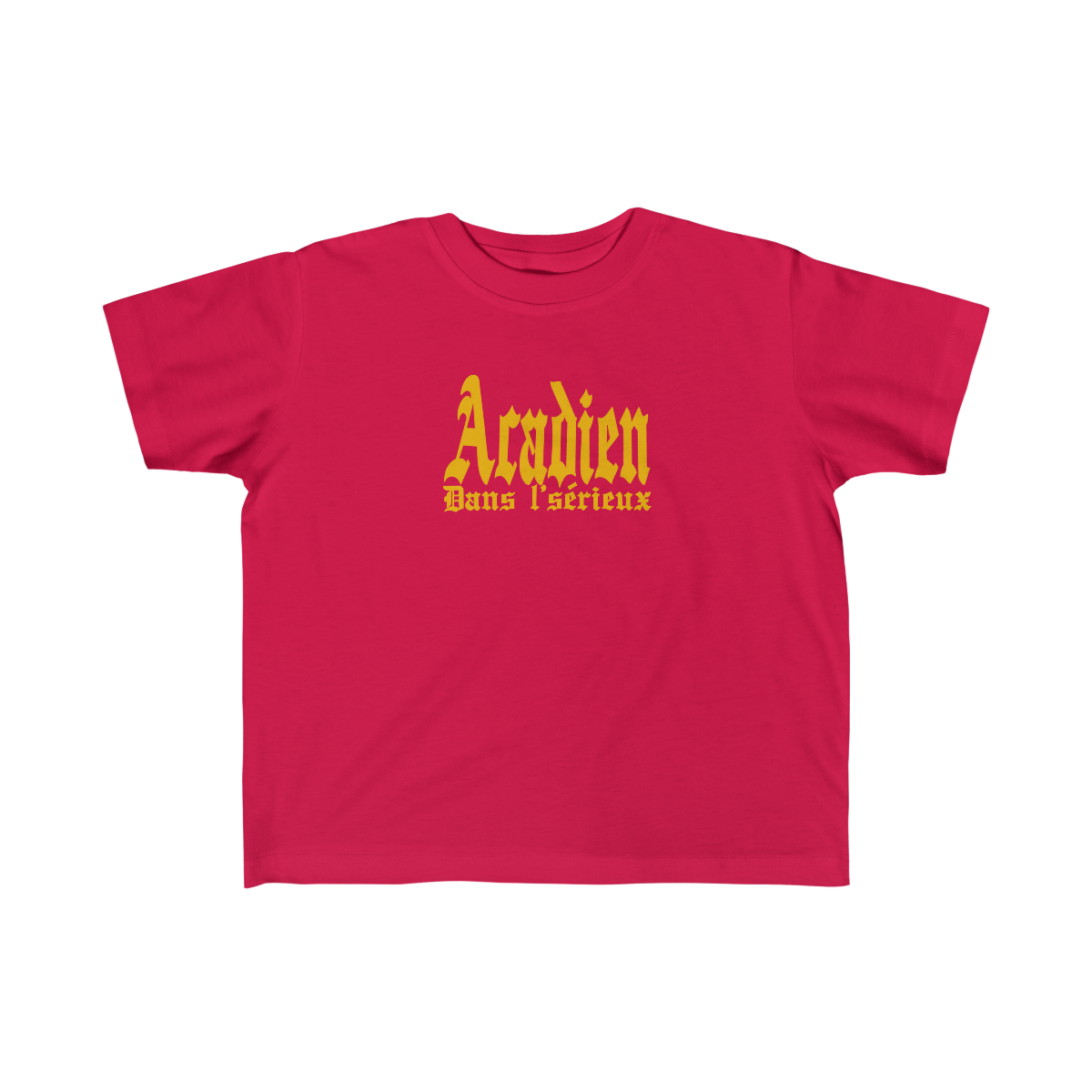 ACADIEN DANS L'SÉRIEUX    T-SHIRT POUR ENFANT