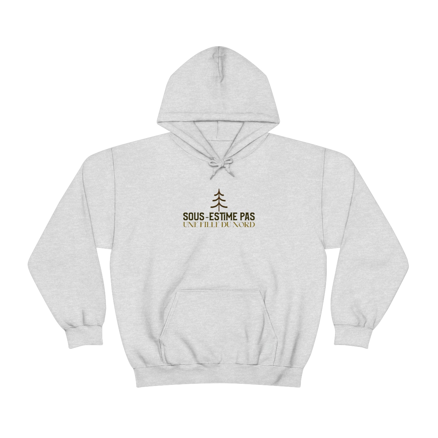 SOUS-ESTIME PAS UNE FILLE DU NORD    HOODIE - UNISEX