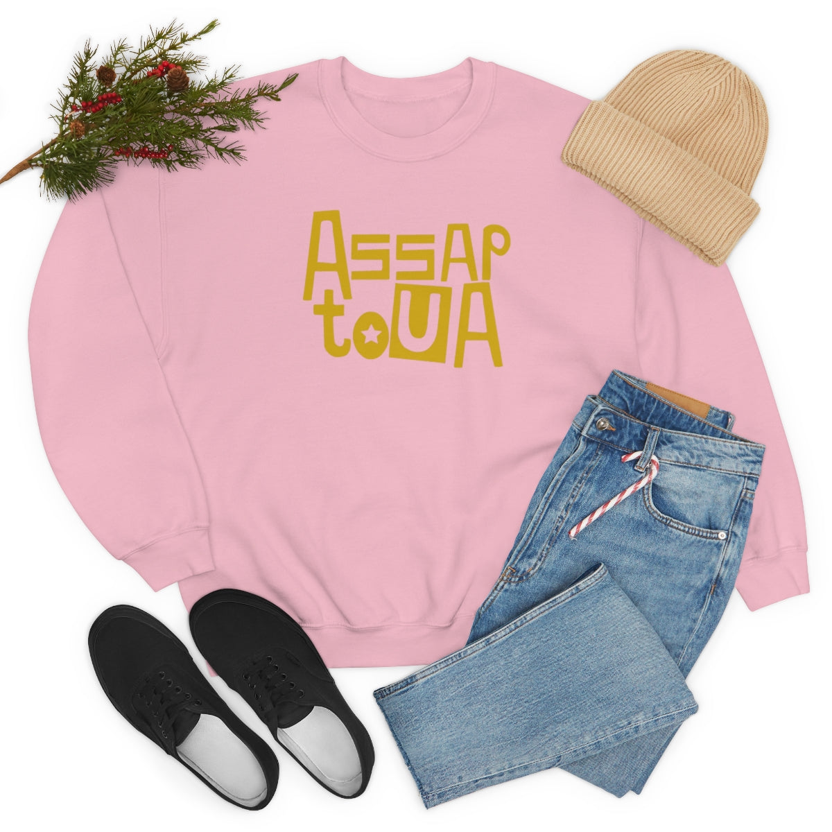 ASSAP TOUA - SWEATSHIRT UNISEXE