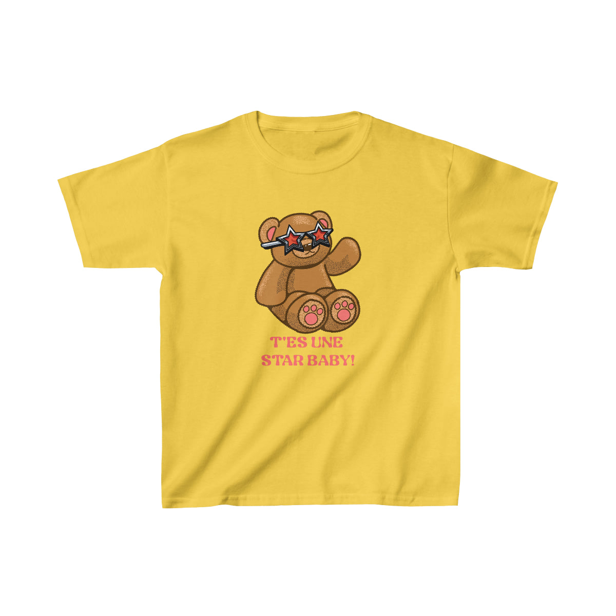 T'ES UNE STAR BABY   T-SHIRT ENFANT