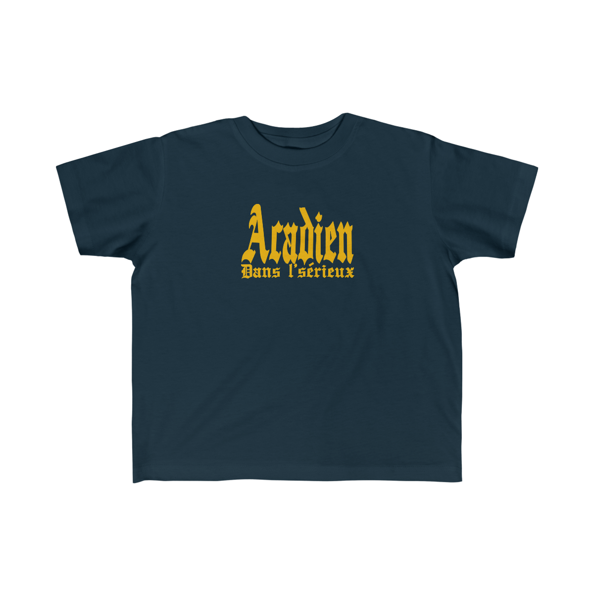 ACADIEN DANS L'SÉRIEUX    T-SHIRT POUR ENFANT