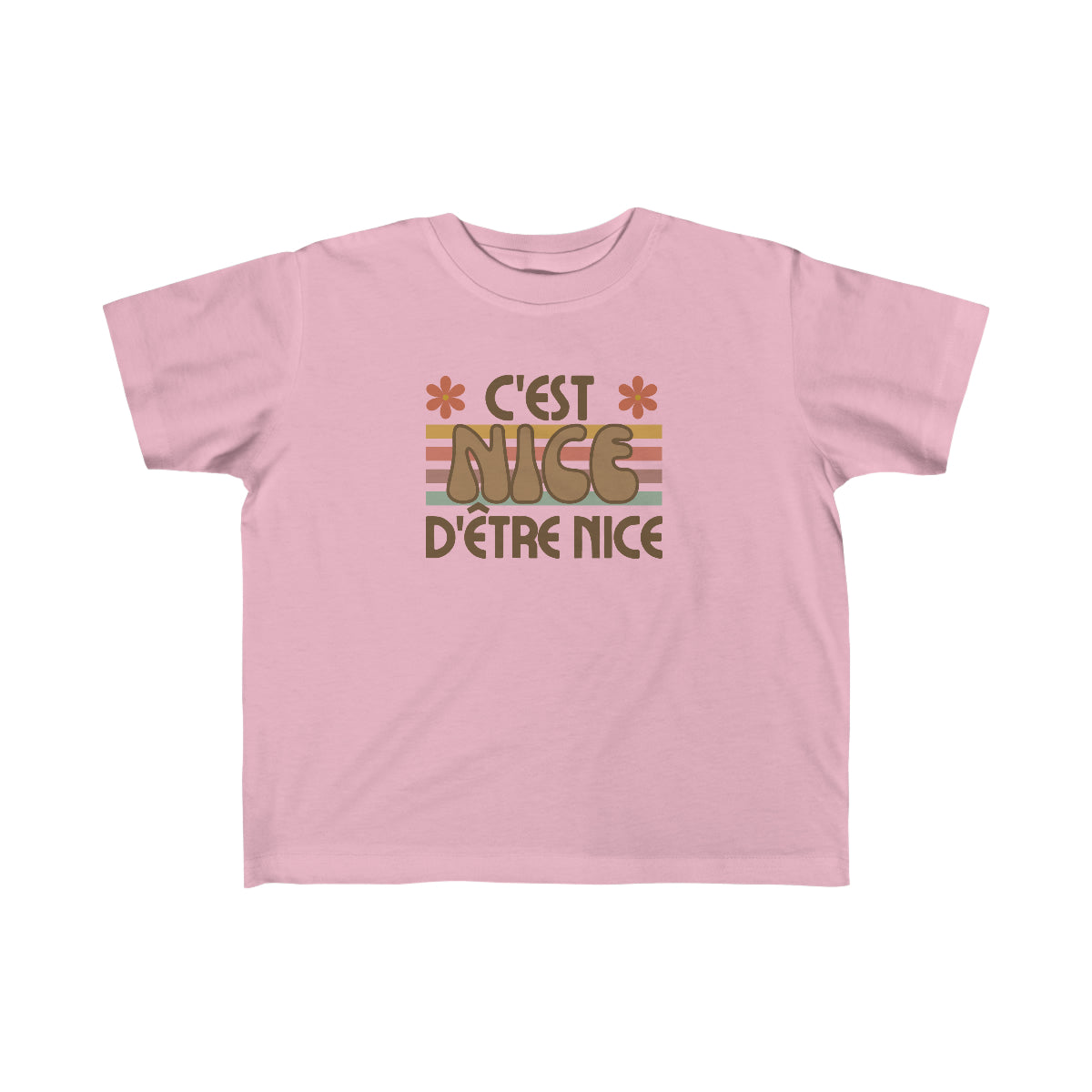 C'EST NICE D'ÊTRE NICE    T-SHIRT POUR ENFANT