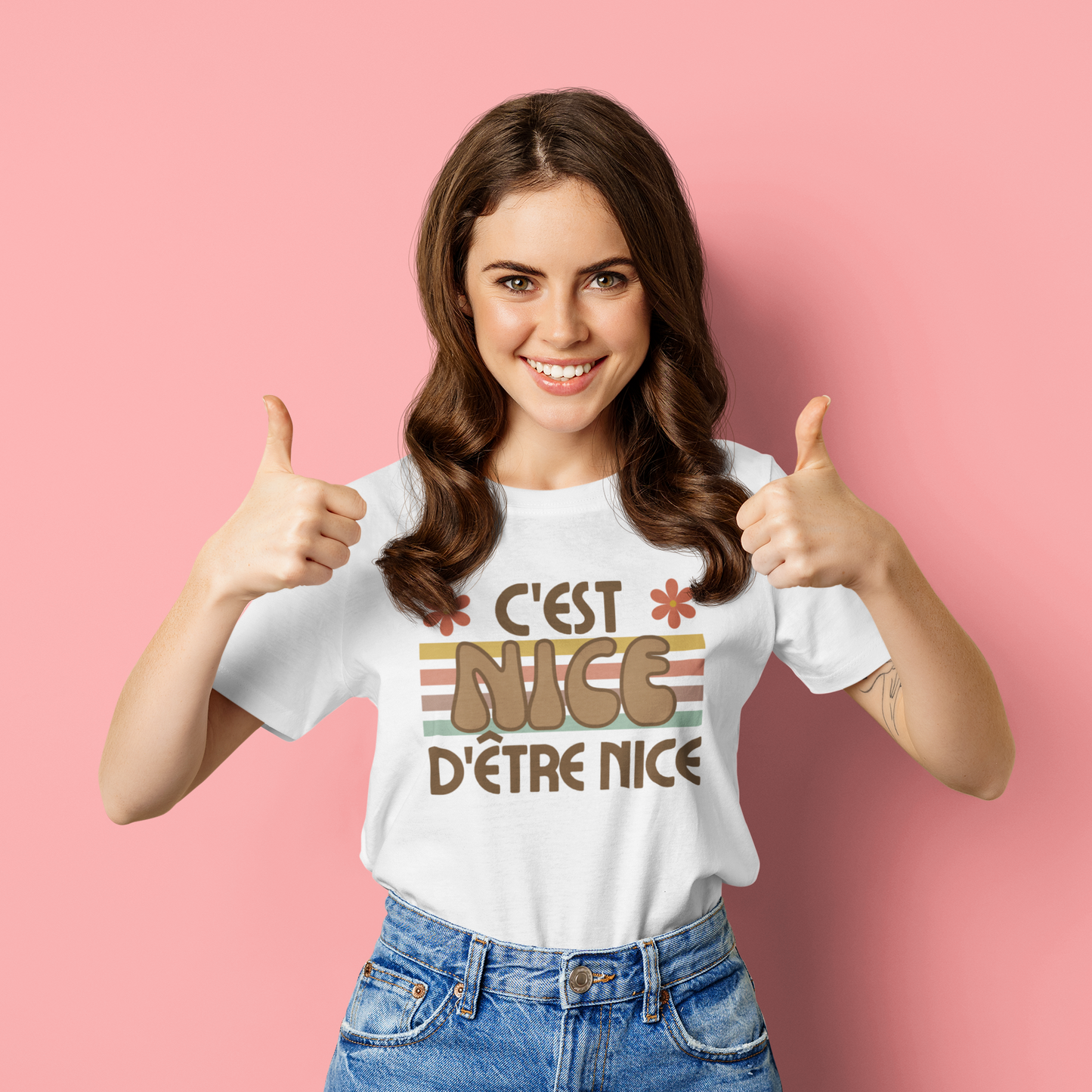 C'EST NICE D'ÊTRE NICE - T-SHIRT UNISEX