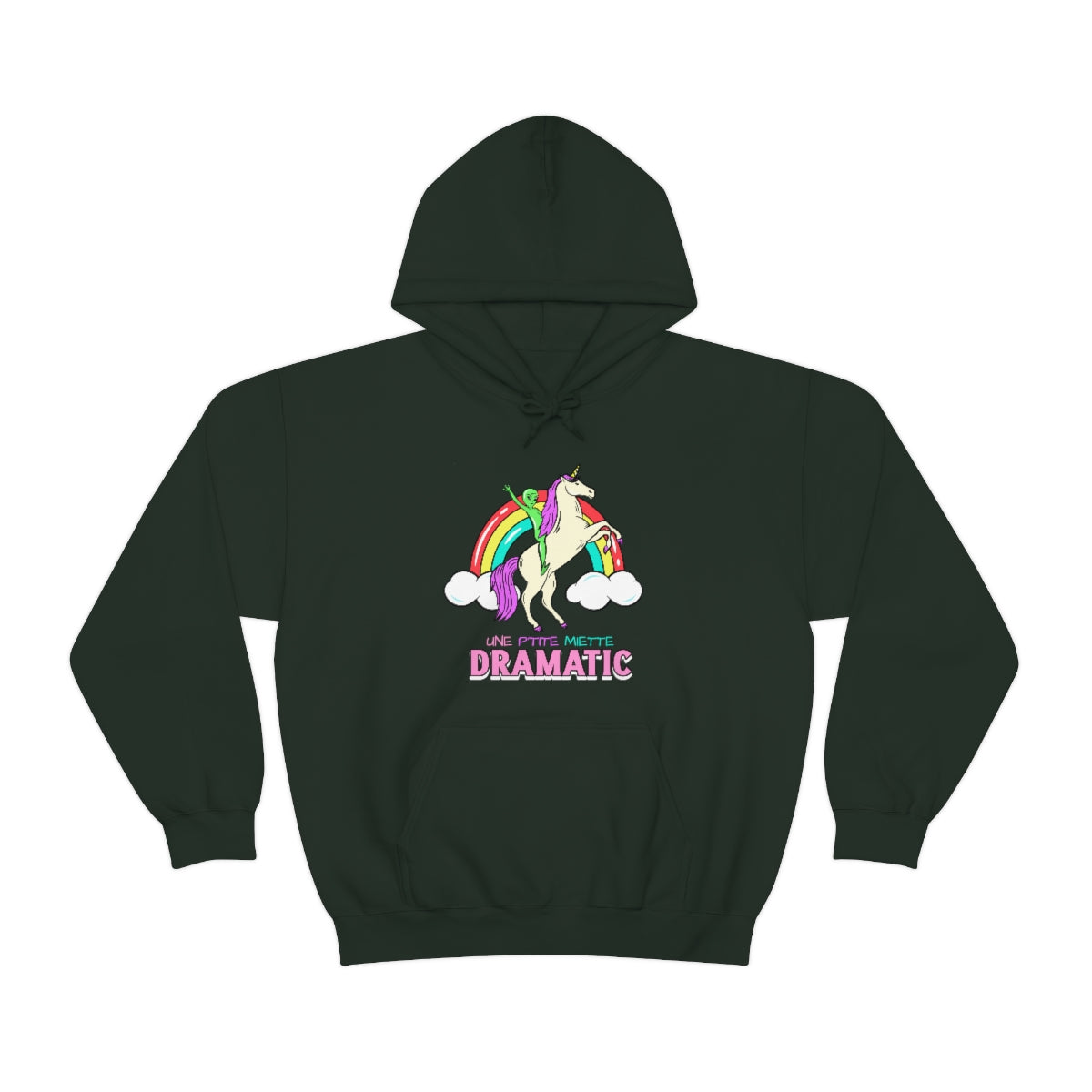 UNE P'TITE MIETTE DRAMATIC  HOODIE - UNISEX