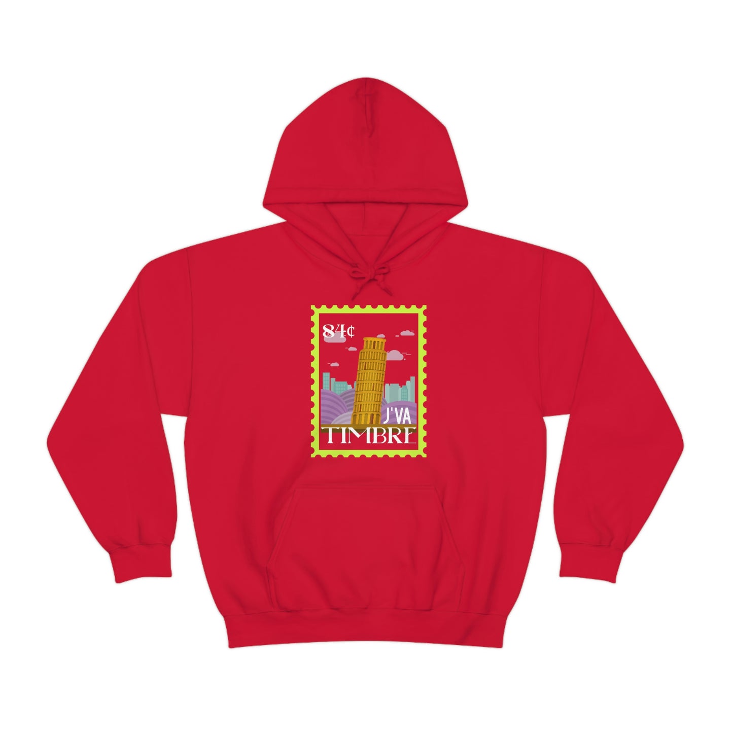 J'VA TIMBRE  HOODIE UNISEXE