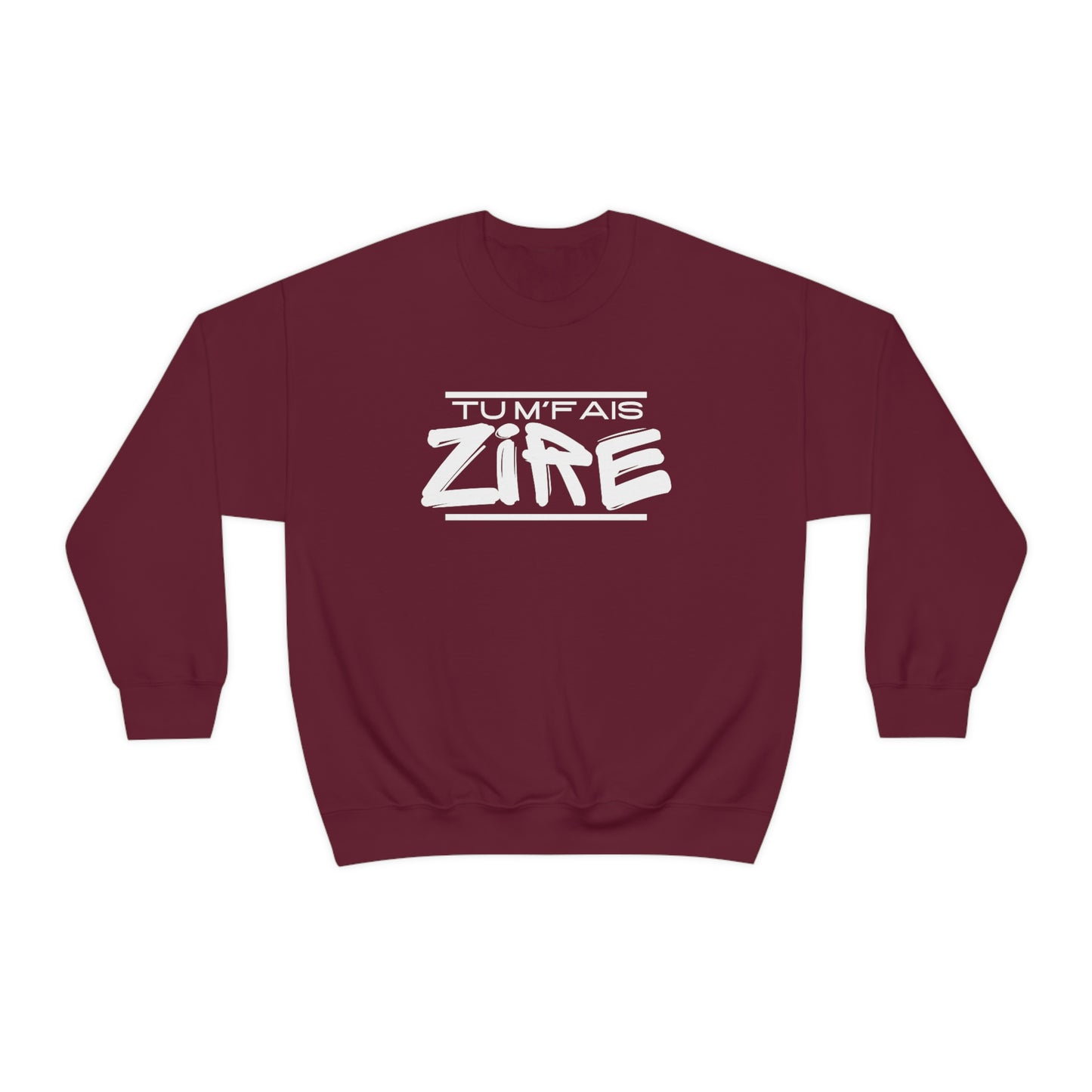 TU M'FAIS ZIRE   SWEATSHIRT UNISEXE