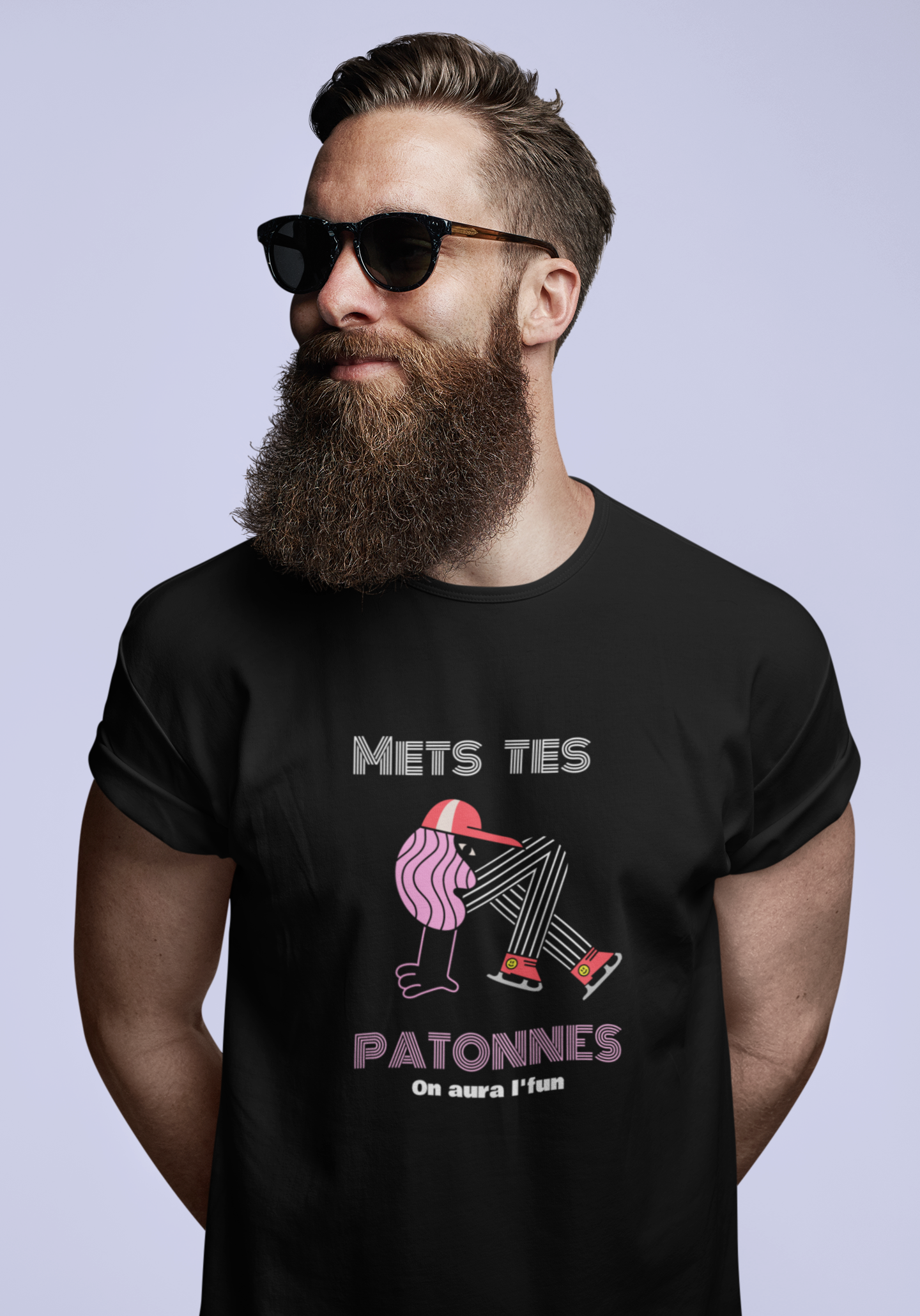 METS TES PATONNES    T-SHIRT - UNISEX