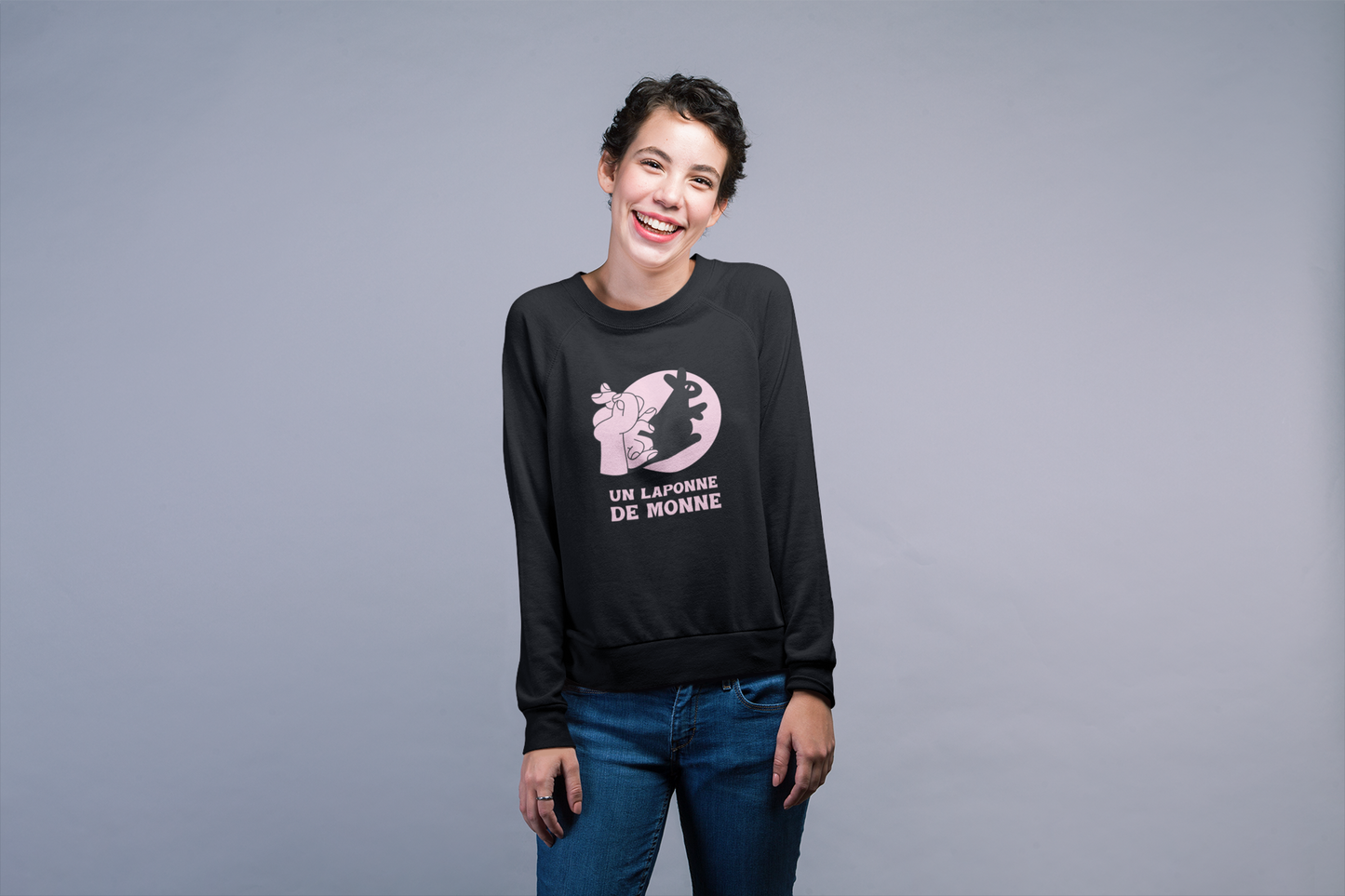 UN LAPONNE DE MONNE - SWEATSHIRT UNISEX