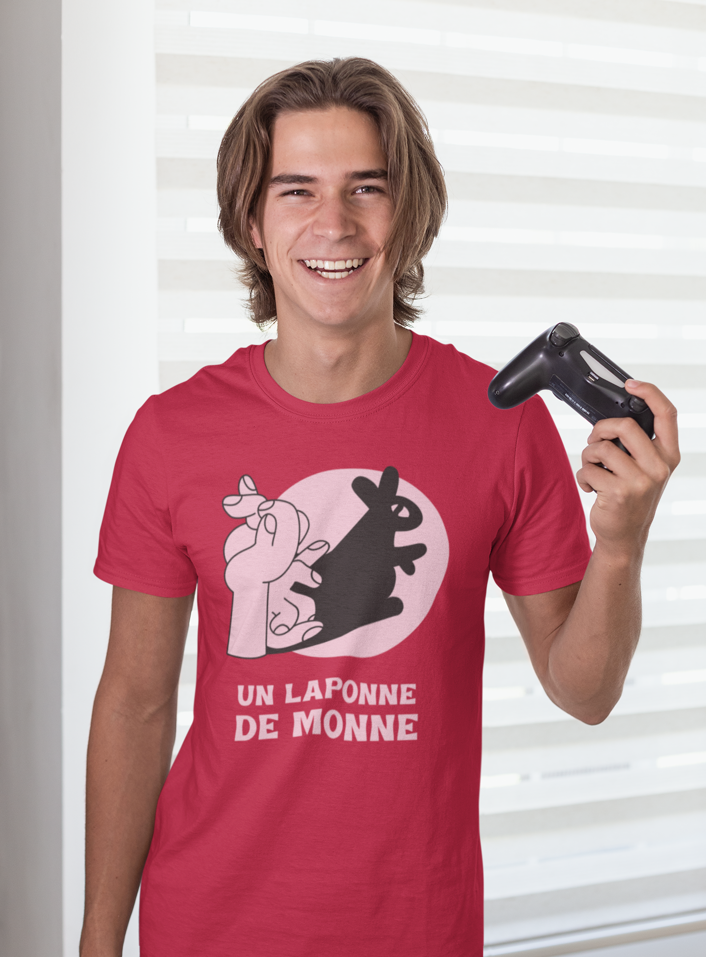 UN LAPONNE DE MONNE    T-SHIRT - UNISEX