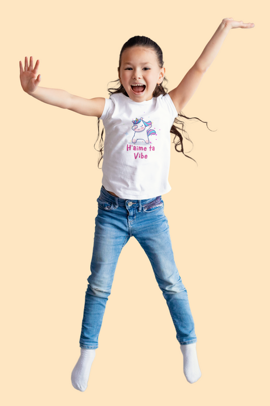 H'AIME TA VIBE    T-SHIRT POUR ENFANT